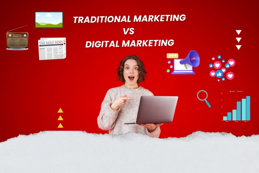 Traditional Marketing vs Digital Marketing in 2025: The Ultimate Guide to Business Growth 1 traditional marketing vs digital marketing